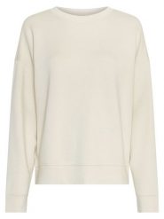 MOSS COPENHAGEN Bluza "Ima Q" w kolorze kremowym rozmiar: L/XL. Brązowe bluzy Moss Copenhagen, l, bez wzorów, z wiskozy, bez kaptura. Za 166.10 zł.