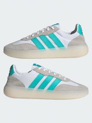 Adidas Sneakersy "Barreda Decode Mercedes" w kolorze białym rozmiar: 44 2/3. Białe trampki Adidas, bez wzorów, z materiału, bez zapięcia. Za 194.95 zł.