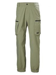 Helly Hansen Spodnie funkcyjne "Move" - Regular fit - w kolorze zielonym rozmiar: XXL. Zielone spodnie dresowe Helly Hansen, xxl, bez wzorów, z materiału, z podwyższonym stanem, outdoorowe. Za 197.63 zł.