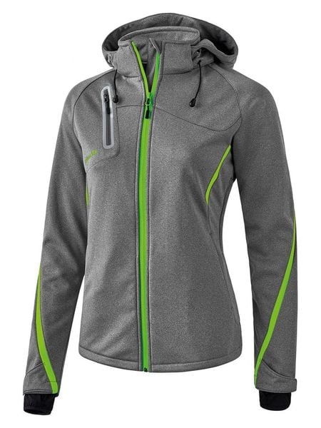 Erima Kurtka softshellowa "Function" w kolorze szaro-zielonym rozmiar: 40. Szare kurtki sportowe Erima, m, bez wzorów, bez kaptura, outdoorowe. Za 264.77 zł.