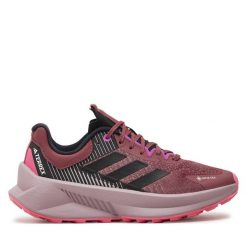 Buty do biegania adidas. Brązowe obuwie sportowe Adidas, z gore-texu, bez zapięcia, do biegania, Adidas Terrex, gore-tex. Za 599.99 zł.