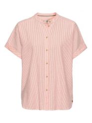 Camel Active Bluzka w kolorze jasnoróżowym rozmiar: L. Różowe bluzki Camel Active, l, bez wzorów, bez kołnierzyka, bez ramiączek. Za 202.50 zł.