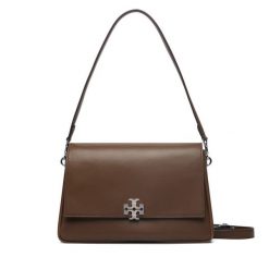Torebka Tory Burch. Brązowe torebki klasyczne Tory Burch, bez wzorów, bez dodatków. Za 2,639.00 zł.
