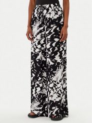 Calvin Klein Swimwear Spodnie palazzo KW0KW02823 Czarny Relaxed Fit. Czarne spodnie materiałowe Calvin Klein Swimwear, m, bez wzorów, z materiału. Za 249.99 zł.