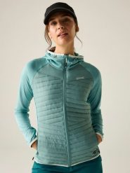 Regatta Kurtka hybrydowa "Andreson Marl" w kolorze turkusowym rozmiar: 36. Niebieskie kurtki sportowe Regatta, bez wzorów, bez kaptura, outdoorowe. Za 119.40 zł.