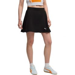 Spódnica damskie Puma Wardrobe Ess Pleated Skirt. Czarne spódnice Puma, bez wzorów, z syntetyku. Za 290.00 zł.
