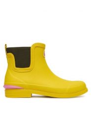 Barbour Kalosze Abbeyfield LRF0129YE11 Żółty. Żółte kalosze Barbour, bez wzorów, z gumy. Za 439.99 zł.