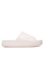 Nike Klapki Calm Slide DX4816 Różowy. Czerwone klapki Nike, bez wzorów, z tworzywa sztucznego, bez obcasa. Za 209.99 zł.