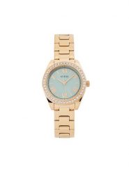 Guess Zegarek Mini Luna GW0841L5 Złoty. Żółte, analogowe zegarki Guess, złote. Za 569.99 zł.