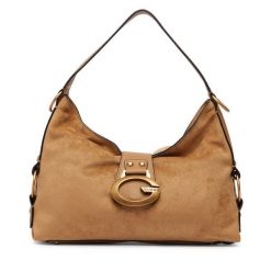 Torebka Guess. Brązowe torebki klasyczne Guess, z aplikacjami, bez dodatków. Za 674.99 zł.