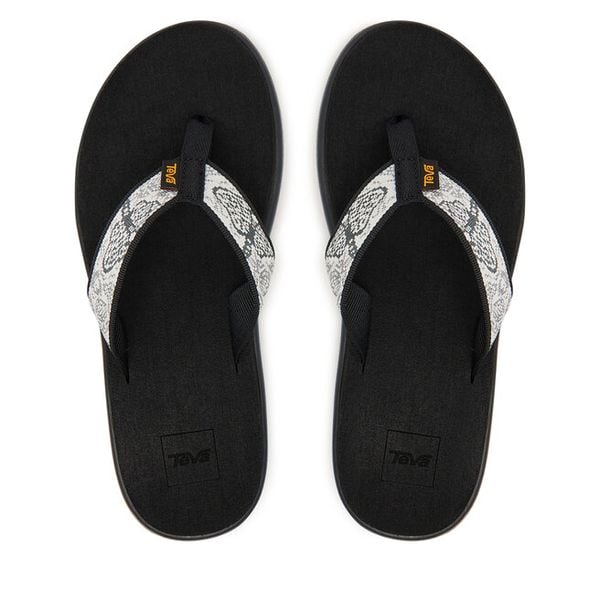 Japonki Teva. Szare klapki Teva, bez wzorów, bez obcasa. Za 189.99 zł.