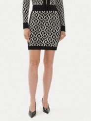 Marciano Guess Spódnica ołówkowa 4YGD17 5036Z Czarny Slim Fit. Czarne spódnice Marciano Guess, xs, z aplikacjami, z wiskozy, ołówkowe. Za 289.99 zł.