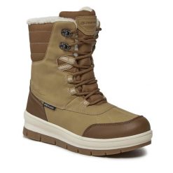 Śniegowce ALPINE PRO. Brązowe trapery i śniegowce Alpine Pro. Za 469.99 zł.