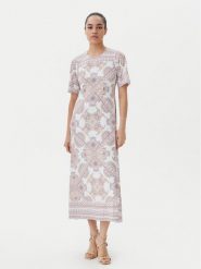 Hale Bob Sukienka letnia 4YAS614A Beżowy Regular Fit. Brązowe sukienki Hale bob, na lato, xs, bez wzorów, z syntetyku, bez kołnierzyka, bez ramiączek. Za 749.99 zł.