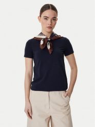 Weekend Max Mara T-Shirt Multib 2615971021 Granatowy Regular Fit. Niebieskie t-shirty Weekend Max Mara, xxl, bez wzorów, z bawełny, bez kołnierzyka, bez ramiączek. Za 279.99 zł.