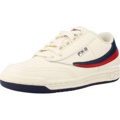 Kapcie FILA TENNIS 83 WMN Beżowy. Brązowe obuwie domowe Fila, bez wzorów, ze skóry, bez zapięcia. Za 329.99 zł.