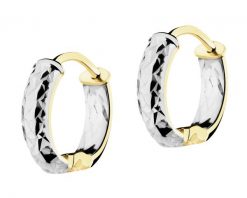 Złote kolczyki - koła. Żółte kolczyki Apart, złote. Za 1,099.00 zł.