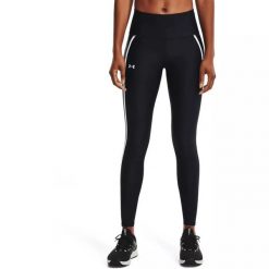Legginsy damskie Under Armour HG Shine Mesh Leggings PKT NS. Czarne legginsy Under Armour, xs, bez wzorów, z meshu. Za 129.99 zł.