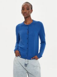 Sisley Kardigan 17Q3M5203 Niebieski Regular Fit. Niebieskie kardigany Sisley, m, bez wzorów, z wiskozy. Za 139.99 zł.