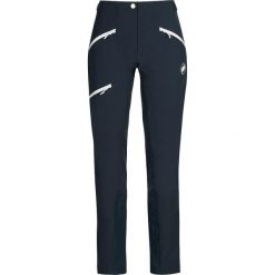 MAMMUT Spodnie Alpin Softshell dla kobiet Eisfeld Advanced. Czarne spodnie narciarskie Mammut, bez wzorów, z softshellu, trekkingowe. Za 1,206.40 zł.