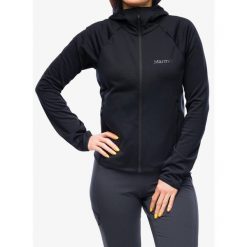 Bluza rozpinana damska Marmot Leconte Fleece Hoody. Czarne bluzy Marmot, l, bez wzorów, z kapturem. Za 339.99 zł.