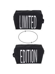 TINTEUNICHE Kosmetyczka "Bigismore" w kolorze czarnym - 20 x 9 x 13 cm rozmiar: onesize. Czarne kufry i kosmetyczki TINTEUNICHE, bez wzorów, z materiału, bez dodatków. Za 26.31 zł.