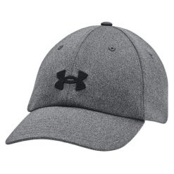 Czapka Blitzing Dla Kobiet. Szare czapki Under Armour, bez wzorów. Za 128.99 zł.