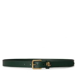 Pasek LAUREN RALPH LAUREN. Zielone paski Lauren Ralph Lauren, bez wzorów. Za 419.99 zł.