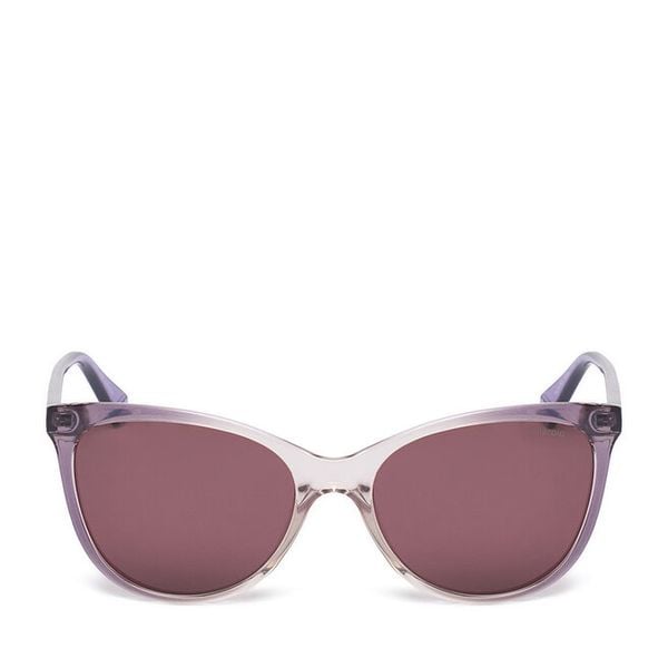 Okulary przeciwsłoneczne Polaroid. Fioletowe okulary przeciwsłoneczne Polaroid, bez wzorów. Za 179.99 zł.