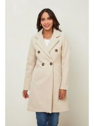 L'armoire de Suzette Płaszcz przejściowy w kolorze kremowym rozmiar: 36. Brązowe płaszcze L'armoire de Suzette, l, bez wzorów, z wełny, bez kaptura. Za 218.95 zł.