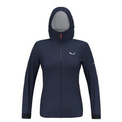 Kurtka Sportowa Damska Salewa Puez 2.5L Ptx. Czarne kurtki sportowe Salewa, l, bez wzorów, bez kaptura, trekkingowe. Za 572.99 zł.