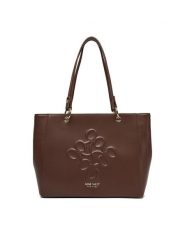 Nine West Torebka CEO-GIANNA-H242051 Brązowy. Brązowe torebki klasyczne Nine West, bez wzorów, z materiału, bez dodatków. Za 249.99 zł.