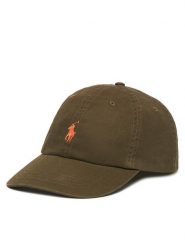 Polo Ralph Lauren Czapka z daszkiem 211912843006 Khaki. Brązowe czapki Polo Ralph Lauren, bez wzorów, z bawełny. Za 259.99 zł.