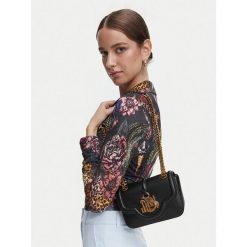 Torebka Just Cavalli. Czarne torebki klasyczne Just Cavalli, bez wzorów, bez dodatków. Za 854.99 zł.