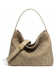 SUVRAI Torebka w kolorze szarobrązowym - 34 x 29 x 11 cm rozmiar: onesize. Brązowe torby na ramię SUVRAI, bez wzorów, z materiału, na ramię, bez dodatków. Za 130.99 zł.