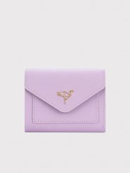 Lucky Bees Portfel "Columbia" w kolorze jasnofioletowym - 12 x 10 x 3 cm rozmiar: onesize. Różowe portfele Lucky Bees, bez wzorów, z materiału. Za 43.99 zł.