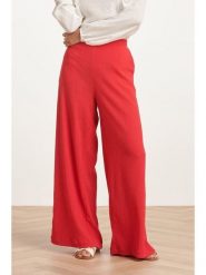 Smashed Lemon Spodnie w kolorze czerwonym rozmiar: 3XL. Czerwone spodnie materiałowe Smashed Lemon, na co dzień, xl, bez wzorów, z materiału. Za 113.95 zł.