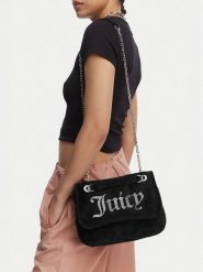 Juicy Couture Torebka CEO-BEJXT8762WPO. Czarny. Czarne torebki klasyczne Juicy Couture, bez wzorów, z materiału, bez dodatków. Za 279.99 zł.