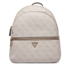 Plecak Guess. Brązowe plecaki Guess, z aplikacjami. Za 749.99 zł.