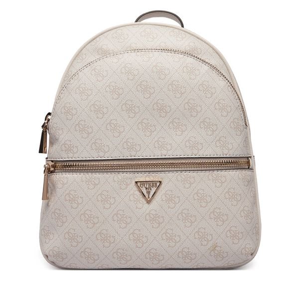 Plecak Guess. Brązowe plecaki Guess, z aplikacjami. Za 749.99 zł.