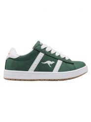 Kangaroos Sneakersy "K-CA Miles FL" w kolorze zielono-białym rozmiar: 38. Białe trampki KangaROOS, bez wzorów, bez zapięcia. Za 113.99 zł.
