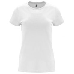 Koszulka Capri Dla Kobiet. Białe bluzki ROLY, bez wzorów, casualowe, bez kołnierzyka, bez ramiączek. Za 45.99 zł.