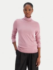 Liu Jo Golf MF5229 MS49I Różowy Regular Fit. Czerwone golfy Liu Jo, xl, bez wzorów, z syntetyku, bez ramiączek. Za 449.99 zł.