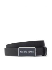 Tommy Jeans Pasek Damski Tjw Ess Must Large Za AW0AW15839 Czarny. Czarne paski Tommy Jeans, bez wzorów, z jeansu. Za 119.99 zł.