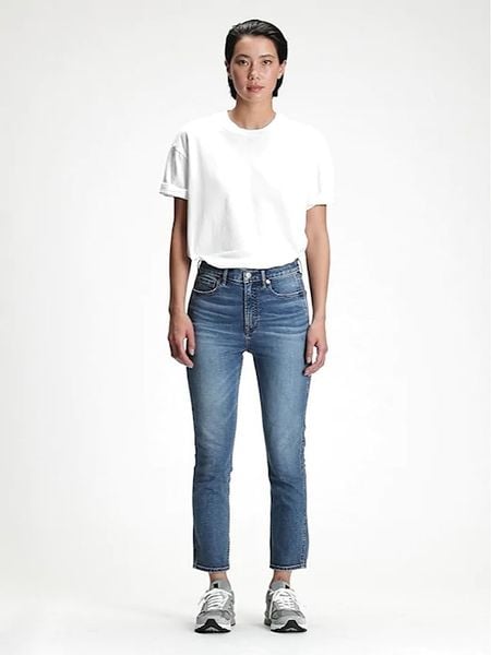 GAP Dżinsy - Regular fit - w kolorze niebieskim rozmiar: W30. Niebieskie jeansy GAP, bez wzorów, z podwyższonym stanem. Za 149.95 zł.