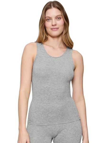 Triumph Wełniany top w kolorze szarym rozmiar: L. Szare topy Triumph, l, bez wzorów, z wełny, bez kołnierzyka, bez ramiączek. Za 114.95 zł.