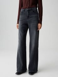 OPUS Dżinsy - Comfort fit - w kolorze czarnym rozmiar: 42/L32. Czarne jeansy Opus, l, z aplikacjami, z podwyższonym stanem. Za 165.99 zł.