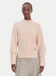 BOSS Sweter Fotus 50553239 Różowy Regular Fit. Czerwone swetry Boss, s, bez wzorów, z wełny, bez ramiączek. Za 1,249.00 zł.