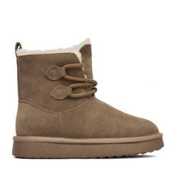Śniegowce Lasocki. Brązowe trapery i śniegowce Lasocki. Za 249.99 zł.