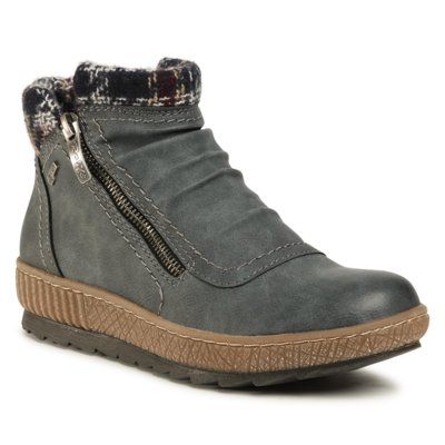 GO SOFT BY RELIFE 0717-18802B-04R Jeansowy. Botki GO SOFT BY RELIFE, bez wzorów, z jeansu, bez obcasa, bez zapięcia. Za 199.99 zł.